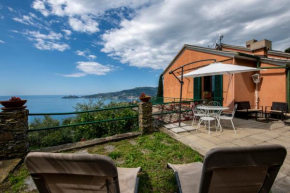 231b- Casa Sant'Ambrogio VISTA MARE, 2 Chilometri dal centro di Zoagli e dal Mare Zoagli